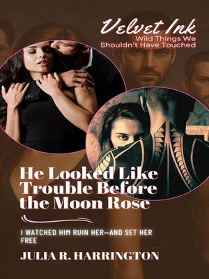 cover image of He Looked Like Trouble Before the Moon Rose